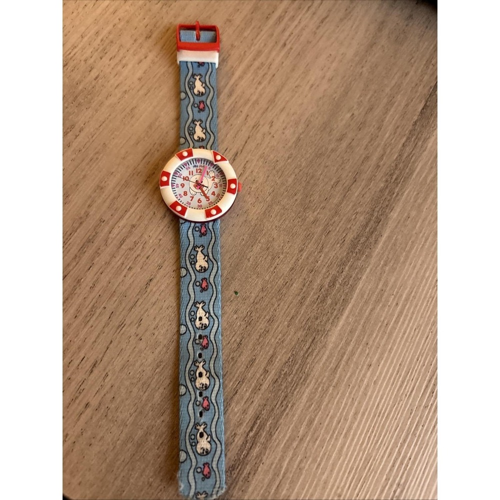 Flik Flak Swiss Made Children's Watch Water Mermaid Has New Battery